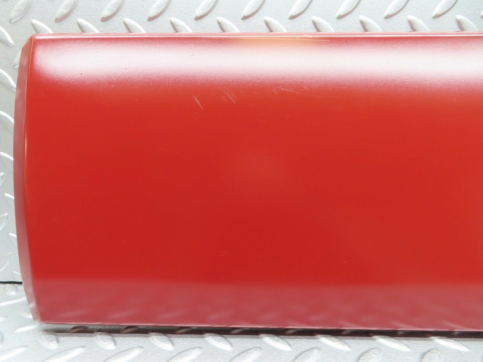 14631 Mercedes-Benz W201 190E Rear Left Door Moulding Trim Red 2016905740