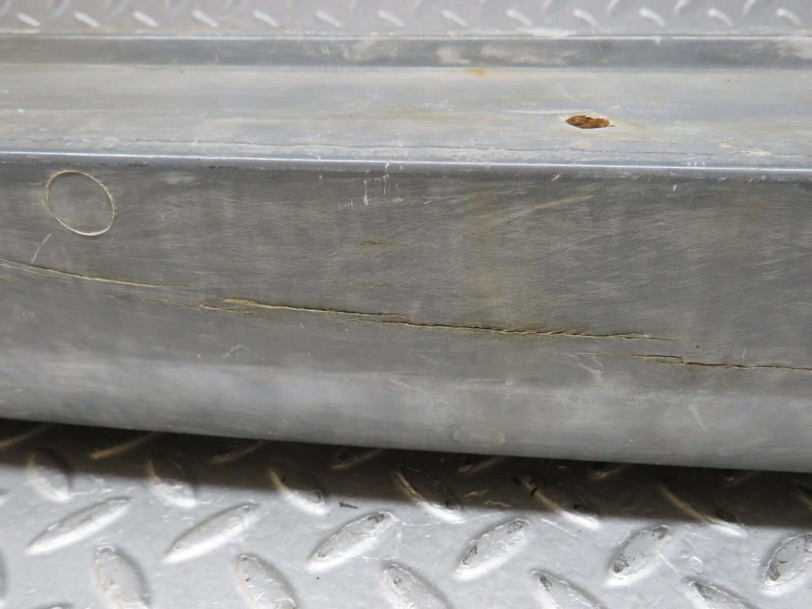 36313 Mercedes-Benz W126 420SE Rear Bumper Bracket Reinforcement 1268851105