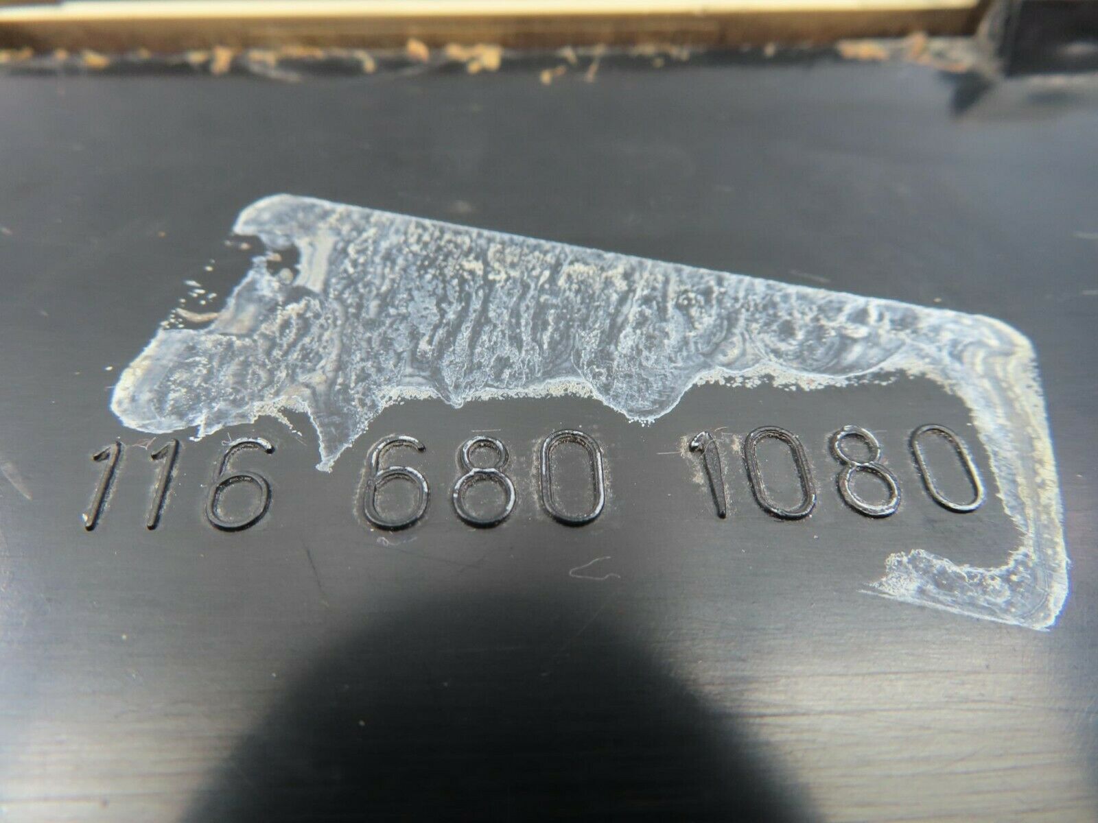 7386 Mercedes-Benz W116 450SE A Pillar Lower Cover Panel Right Side 1166801080