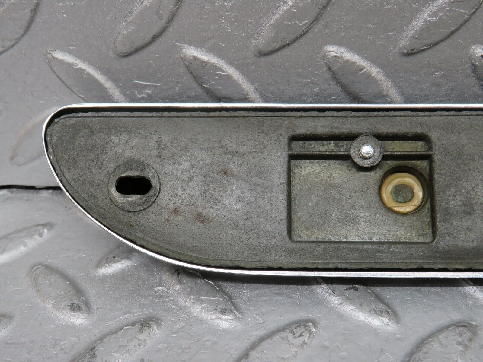 37407 Mercedes-Benz W109 300SEL number Plate Light Trunk Chrome Hella K12860