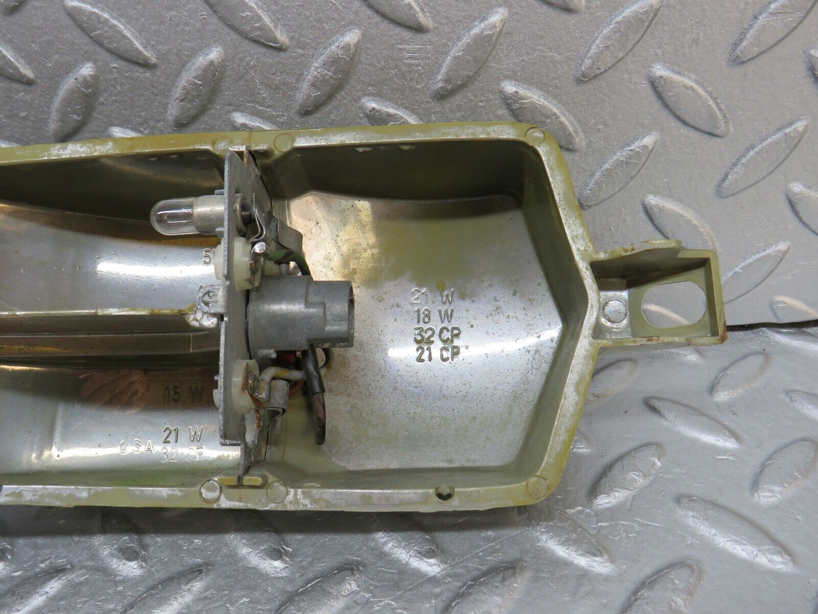 37446 Mercedes-Benz W109 300SEL Tail Light Bulb Holder Left Side 1088260751