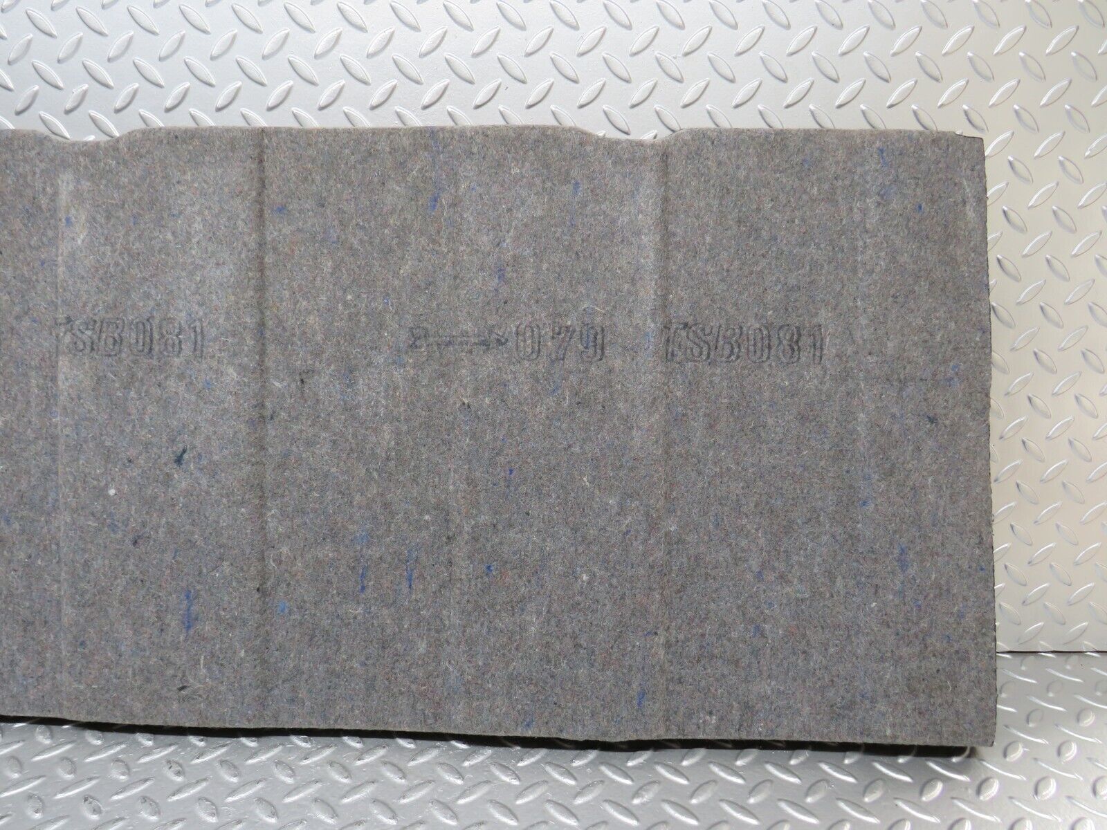 25731 Mercedes-Benz W124 280E Fuel Tank Cover Plate Carpet 1246943525