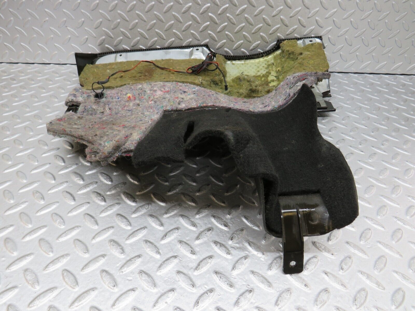 36457 Mercedes-Benz W201 190E 2.0L Under Dash Panel Right Side Black