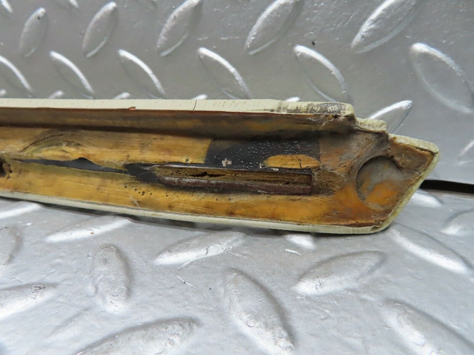 20825 Mercedes-Benz W114 250CE Coupe C Pillar Cover Left Side Cream