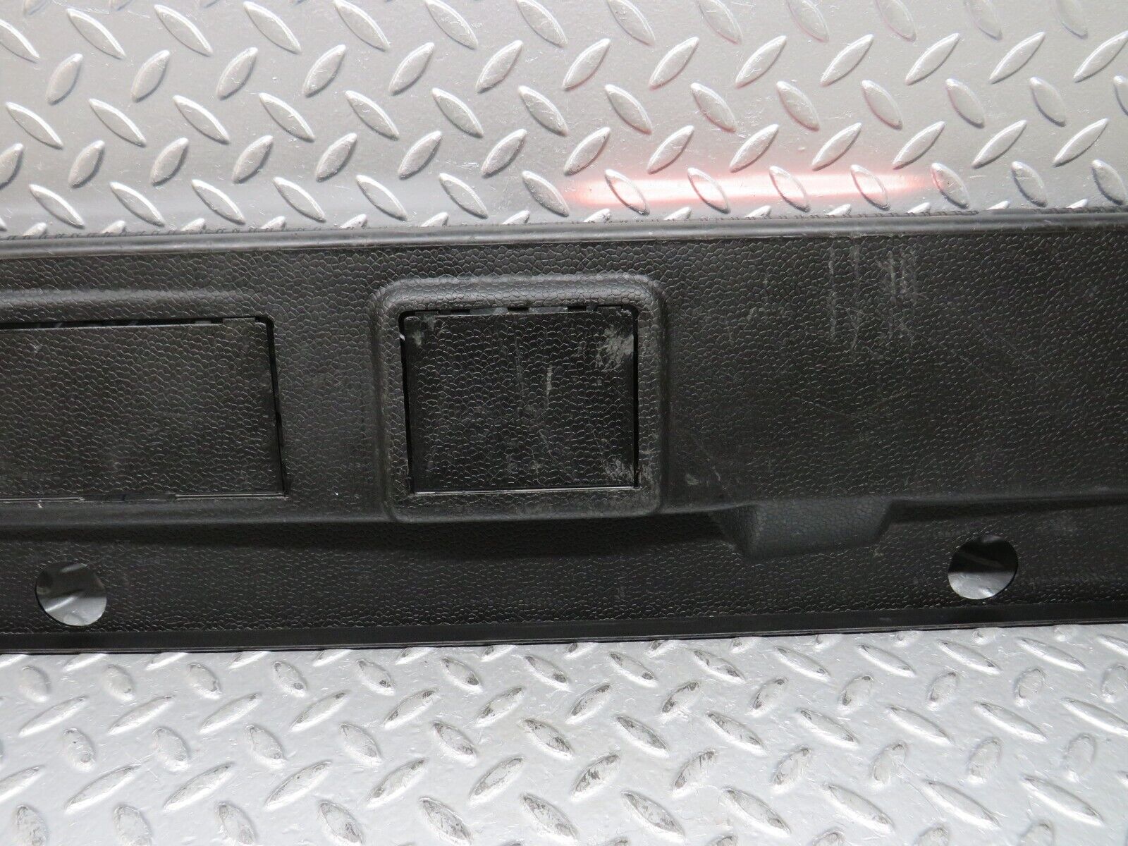 30235 Mercedes-Benz W124 230E Trunk Lock Trim Panel 1246942425