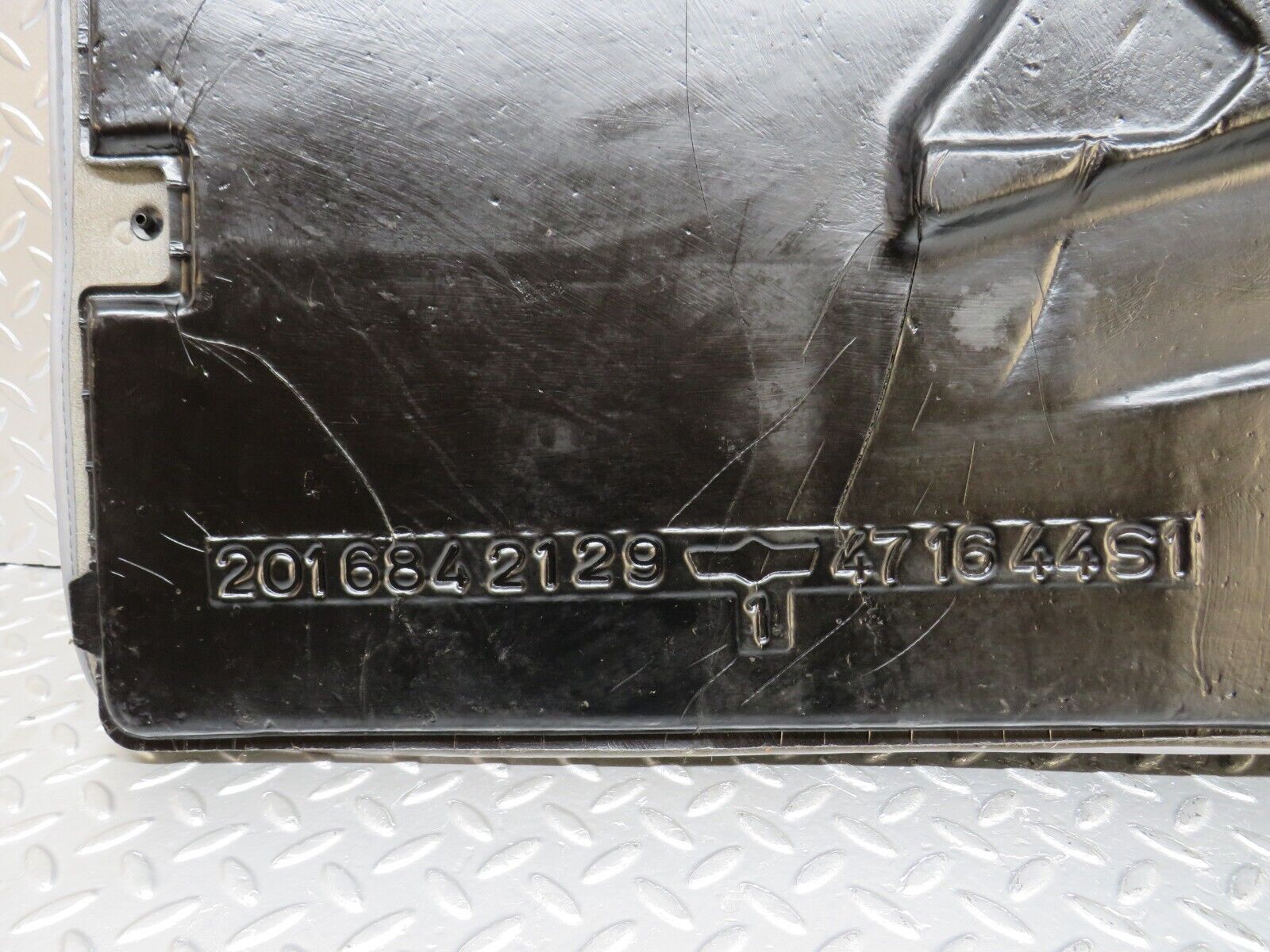 33865 Mercedes-BenzW201 190E 2.0L Front Left Passenger Floor Carpet Grey 2016842129