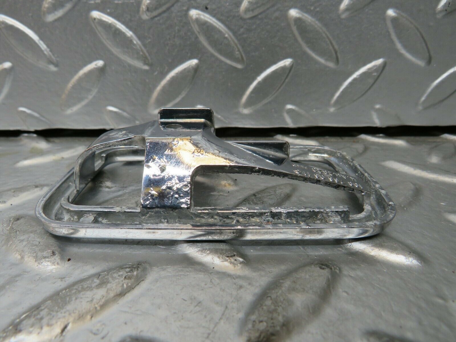 23256 Mercedes-Benz W116 350SE Chrome Frame For Door Opener Right 1087660611