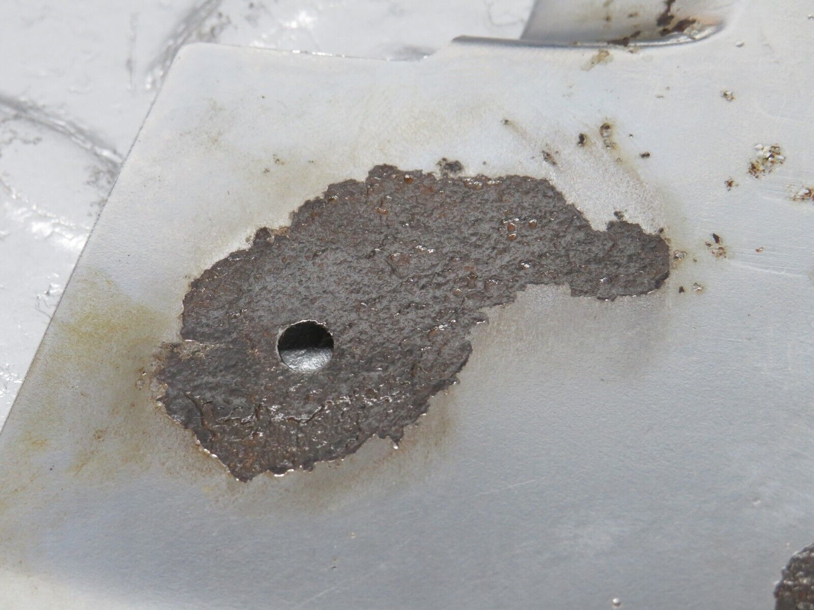 34358 Mercedes-Benz C126 380SEC Coupe Door Chrome Cover Left Side