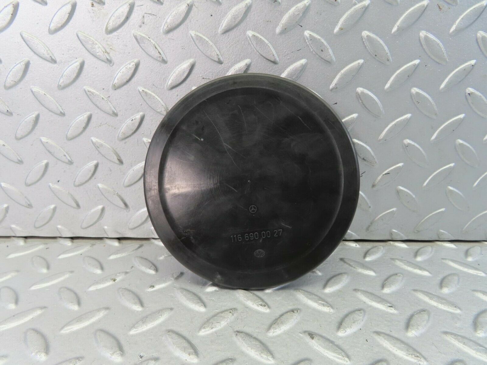 9317 Mercedes-Benz C124 300CE Coupe Fuel Tank Access Cover Panel 1166900027