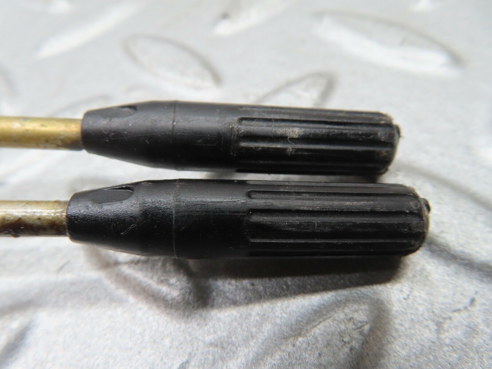 17563 Mercedes-Benz W116 450SEL Rear Door Lock Knob Pair