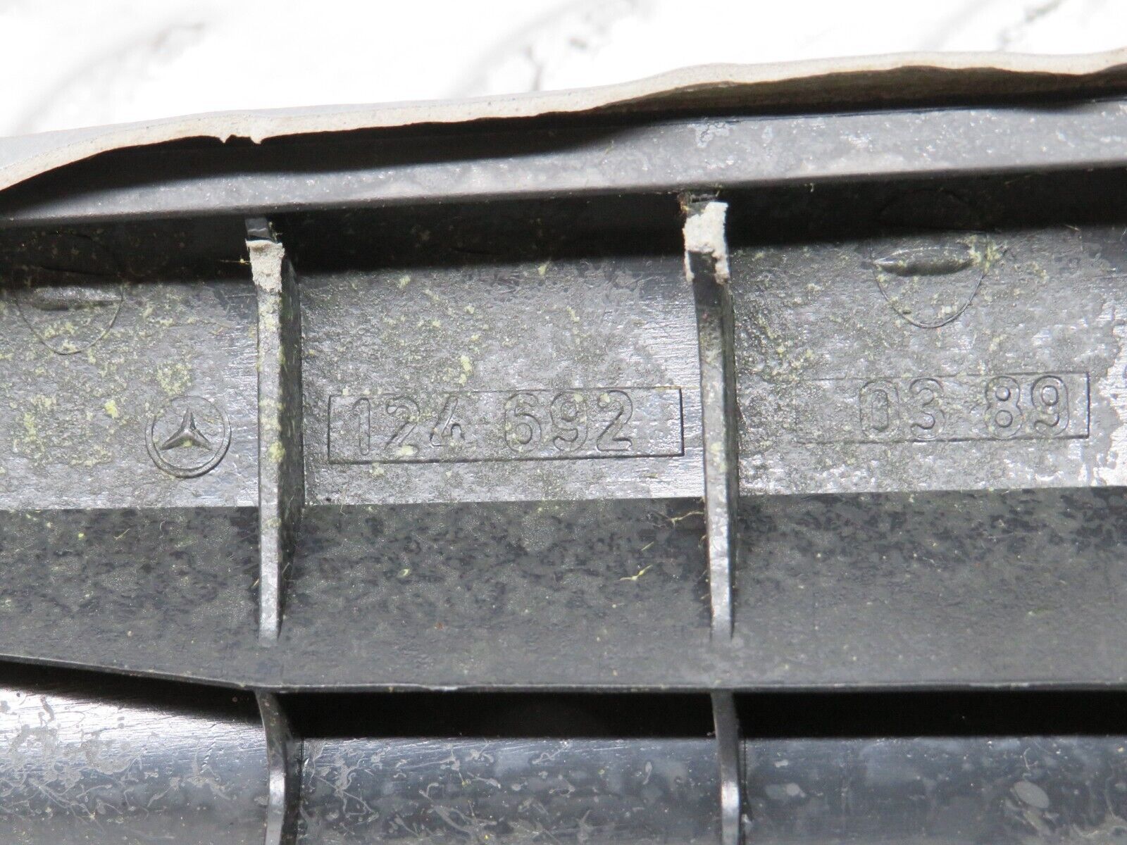 31293 Mercedes-Benz S124 220TE Wagon A Pillar Cover Left Side Grey 1246920389