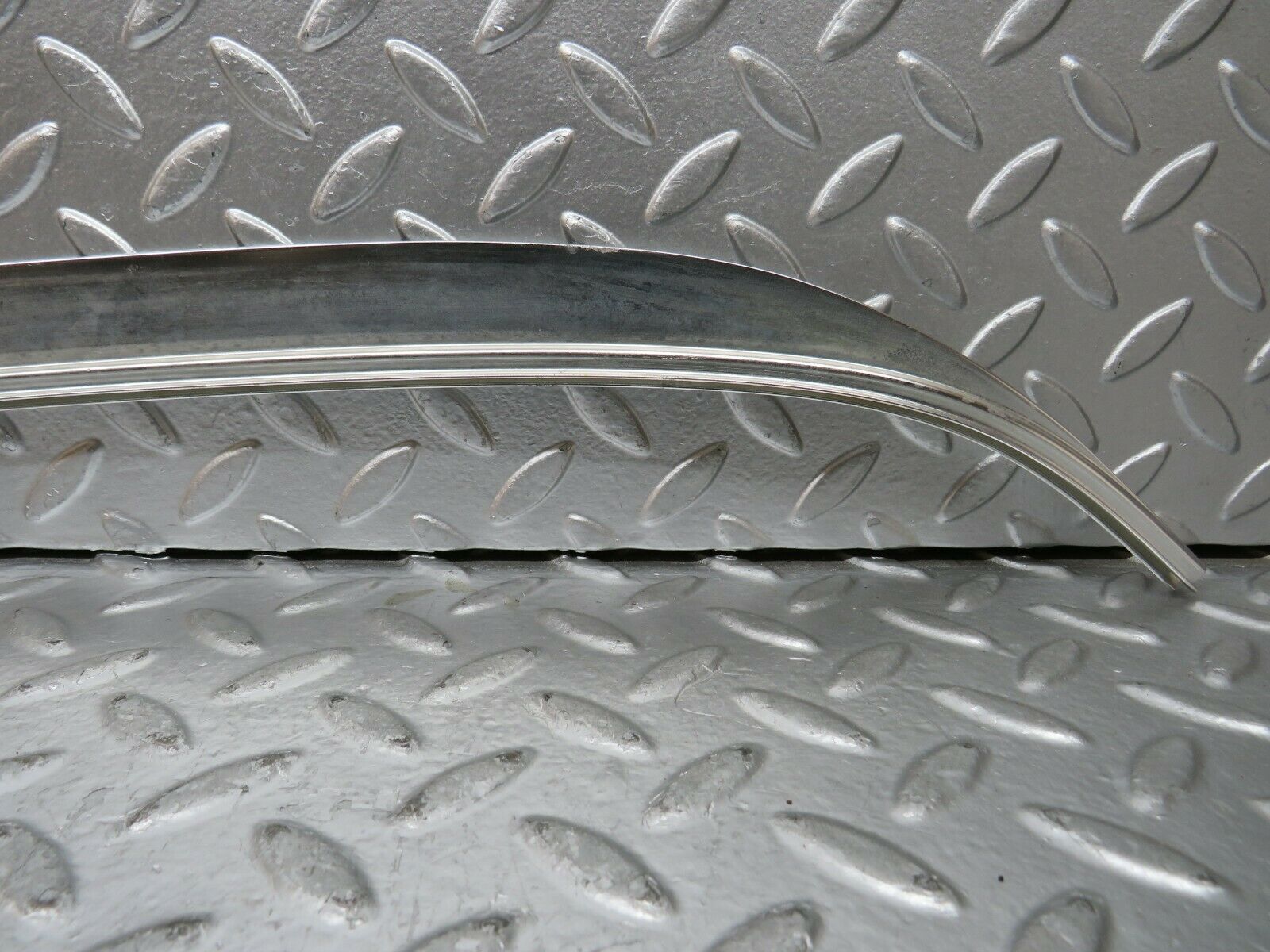 23506 Mercedes-Benz W114 280E C Pillar Chrome Moulding Trim Left Side