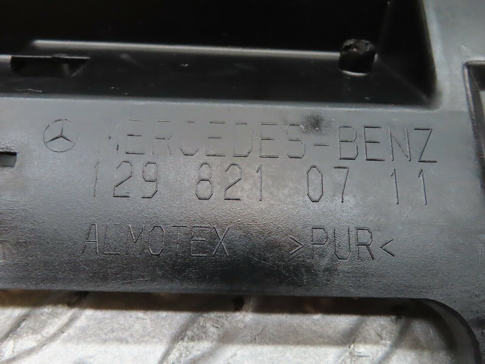 17177 Mercedes-Benz R129 300SL Coupe Under Dash Panel 1298210711