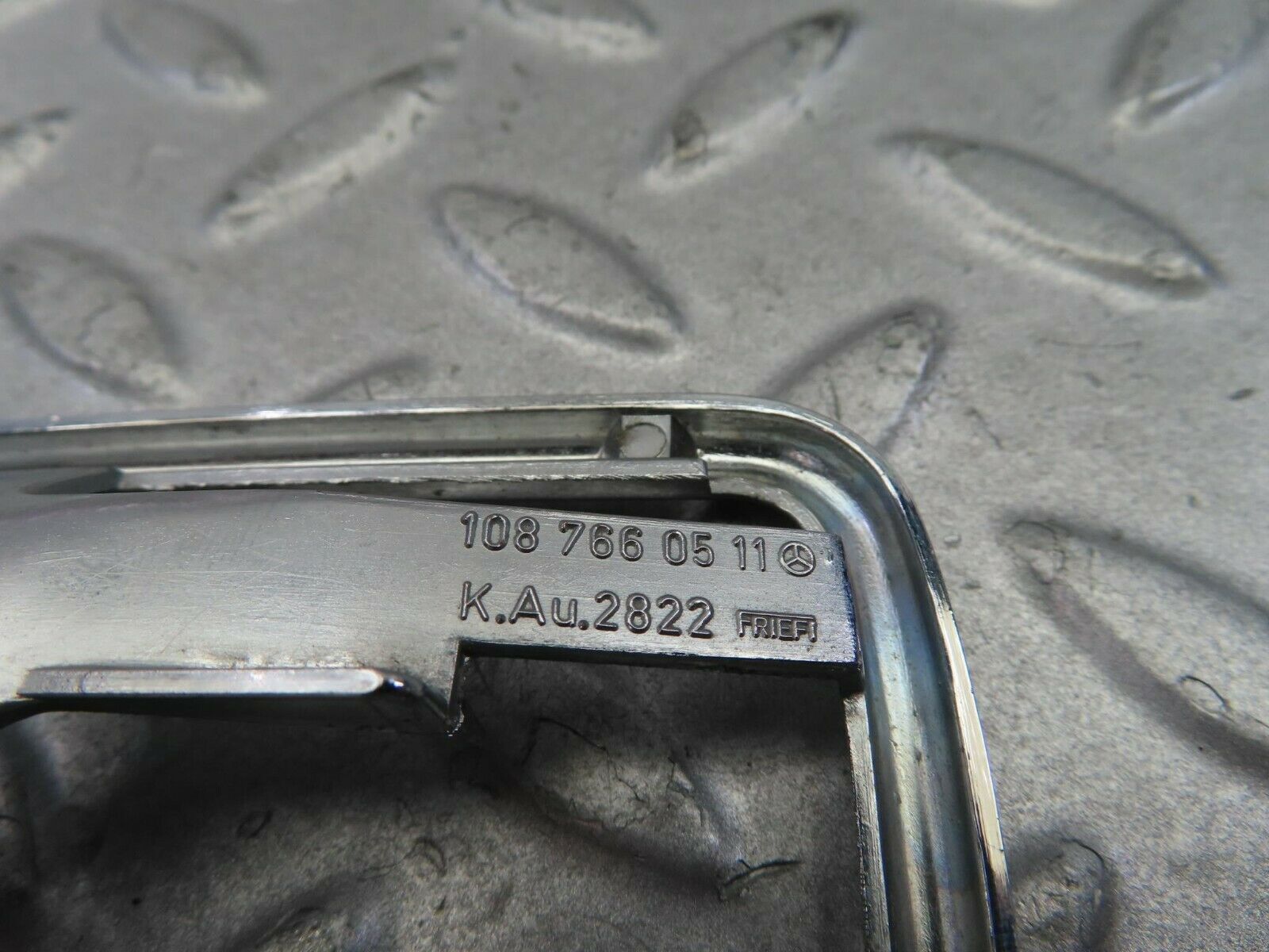 8637 Mercedes-Benz W108 Chrome Frame For Door Opener Left 1087660511