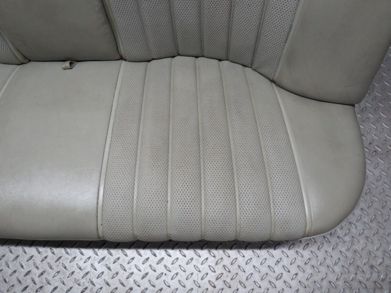 40512 Mercedes-Benz W110 230 Rear Seat Leather Beige