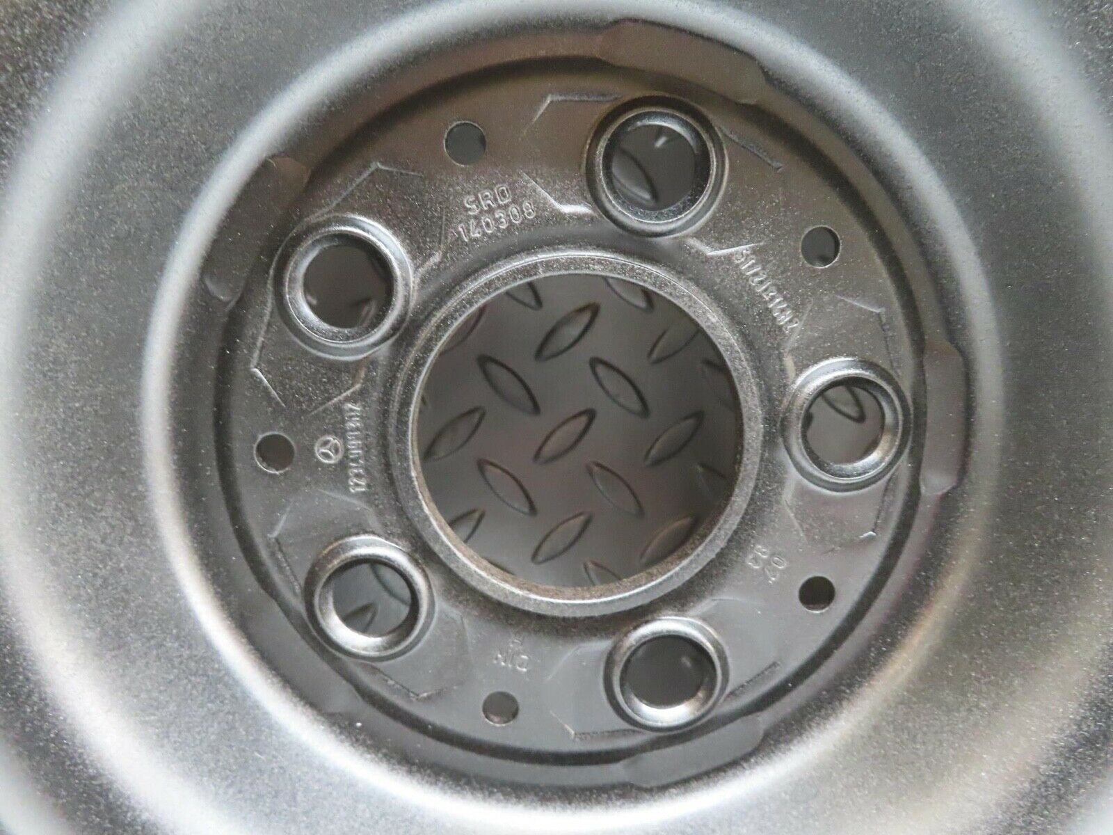 13764 Mercedes-Benz Steel Wheel 5.5Jx14H2 ET30 5x112 1234000302