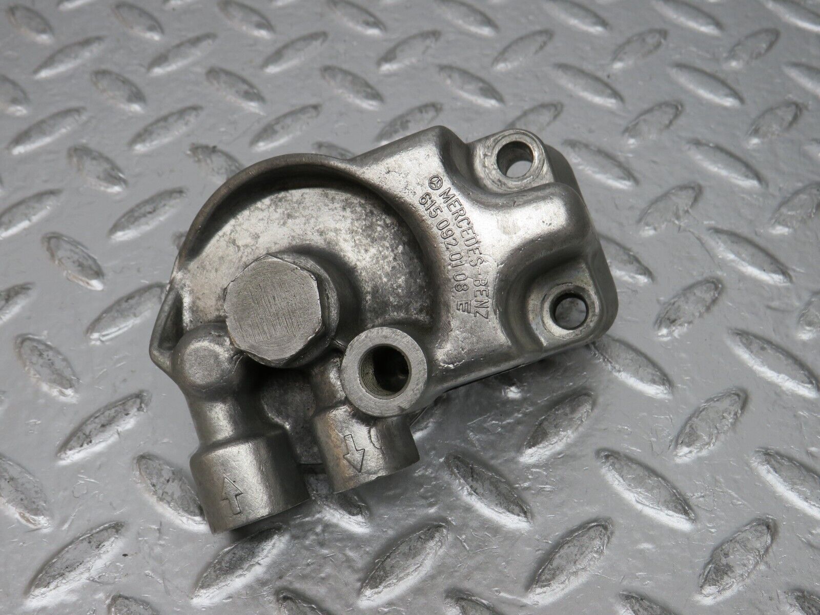 0063 Mercedes-Benz W116 350SE Fuel Filter Mount  6150920108