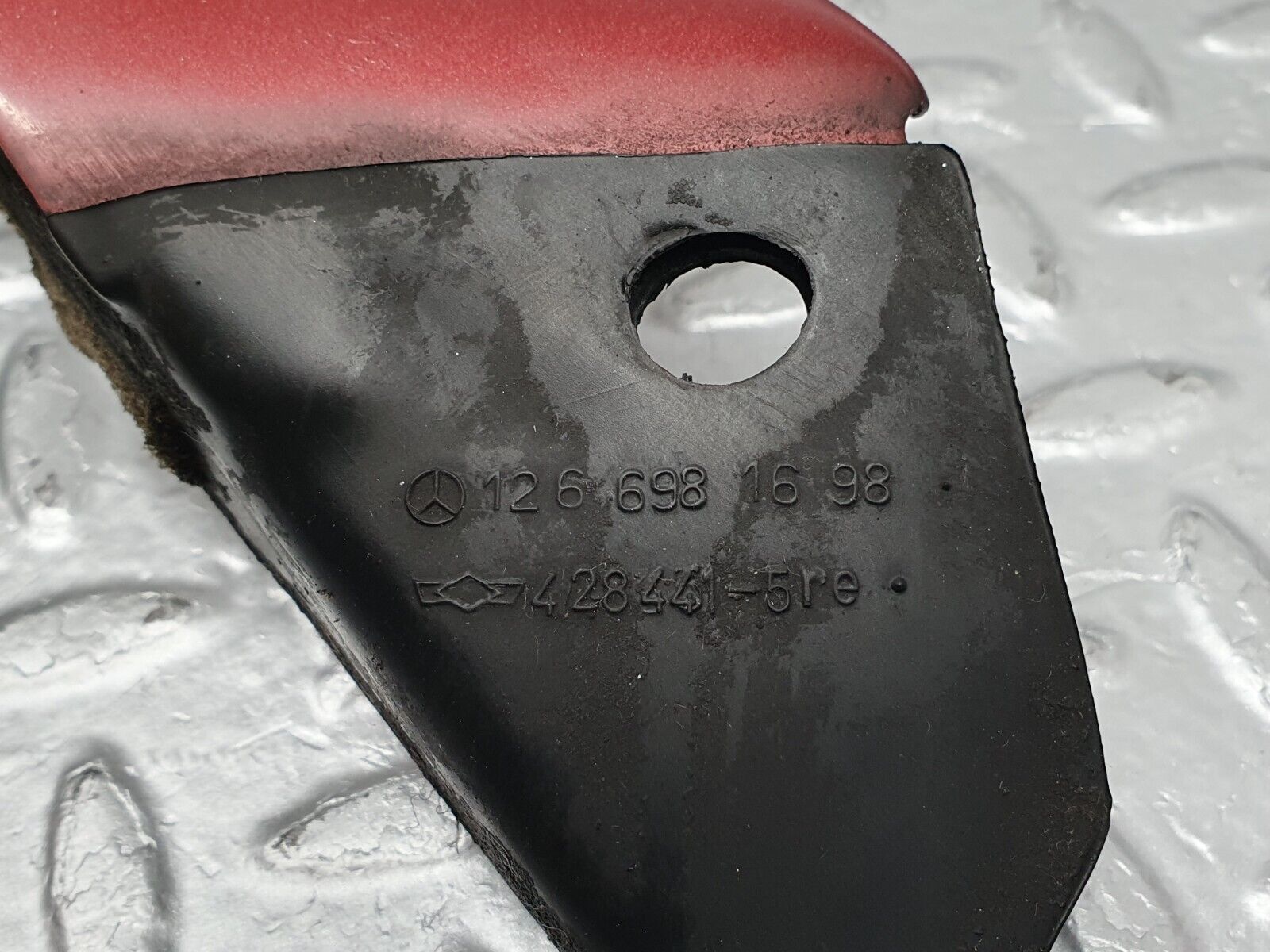 41183 Mercedes-Benz W126 300SE A Pillar Exterior Trim Right Side 1266981698