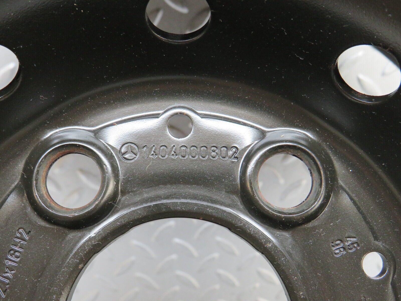 36920 Mercedes-Benz Steel Wheel 7.5Jx16 H2 ET51 1404000802