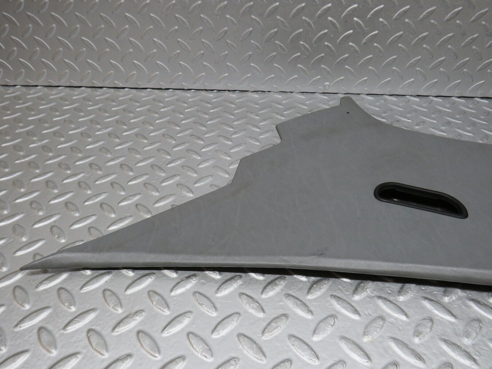 35960 Mercedes-Benz W126 420SE C Pillar Cover Panel Right Side Grey 1266950444