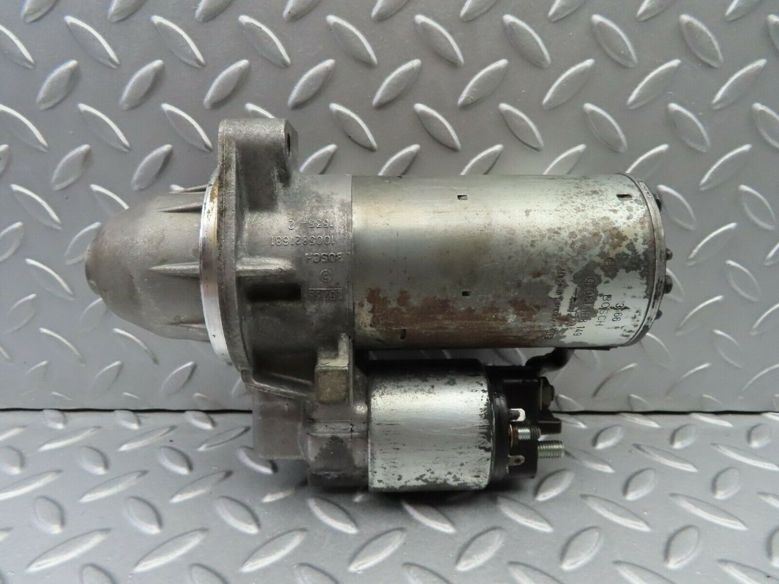 6809 Mercedes-Benz S124 E220 Wagon Starter Motor Bosch 1005821681