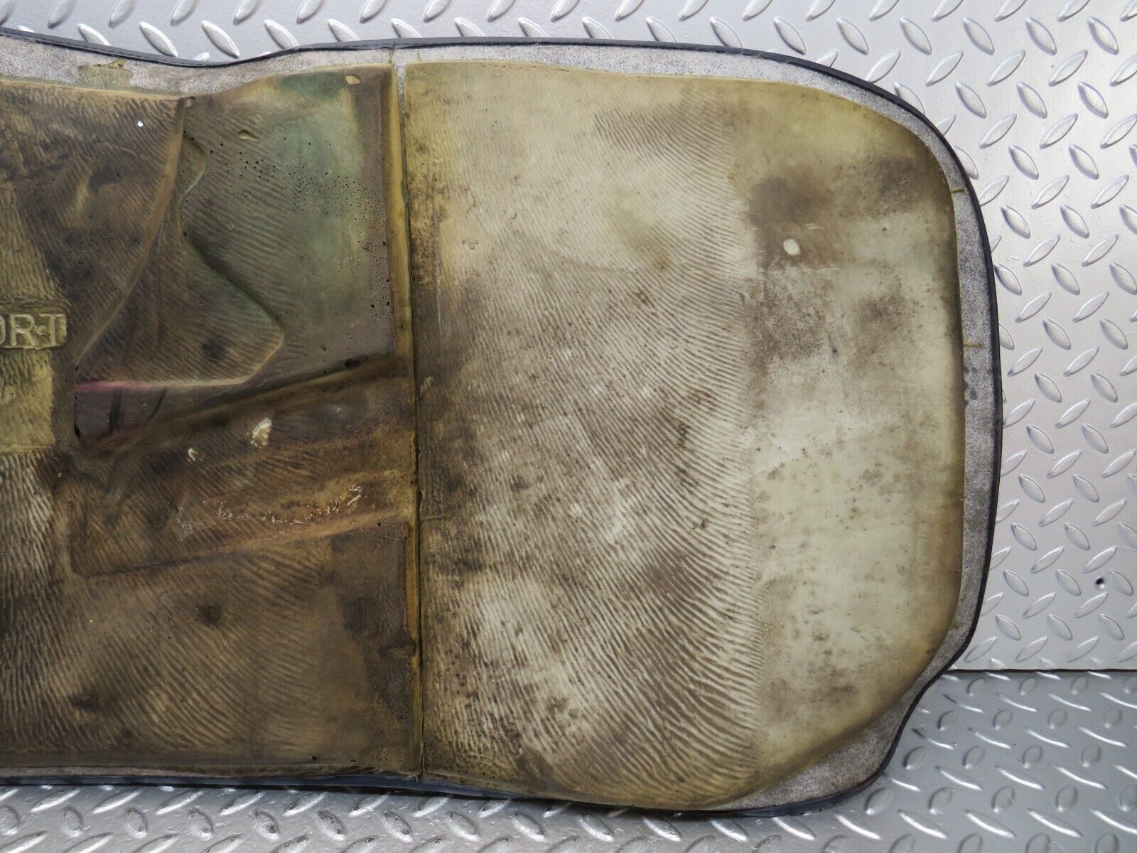 25263 Mercedes-Benz W201 190D Front Left Floor Carpet Blue 2016807162