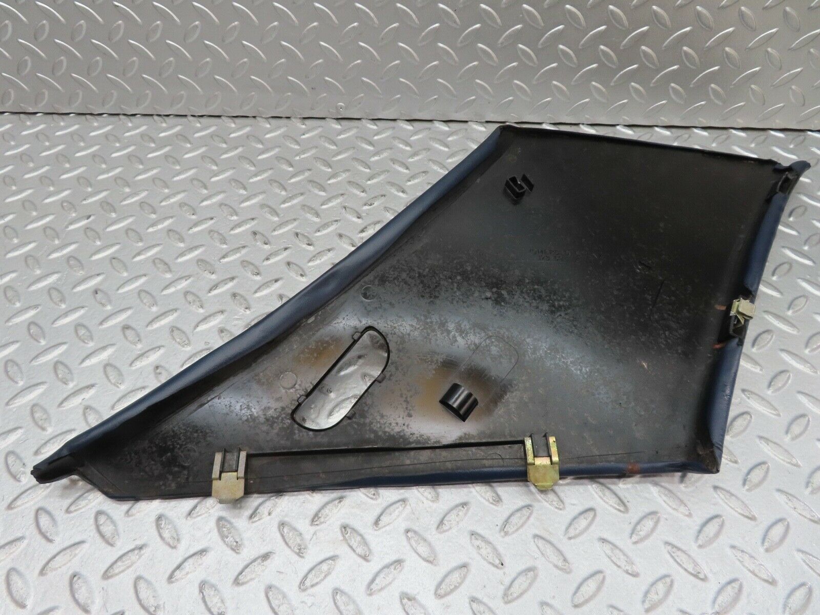 16813 Mercedes-Benz C123 280CE Coupe C Pillar Cover Right Side Blue 1236950644