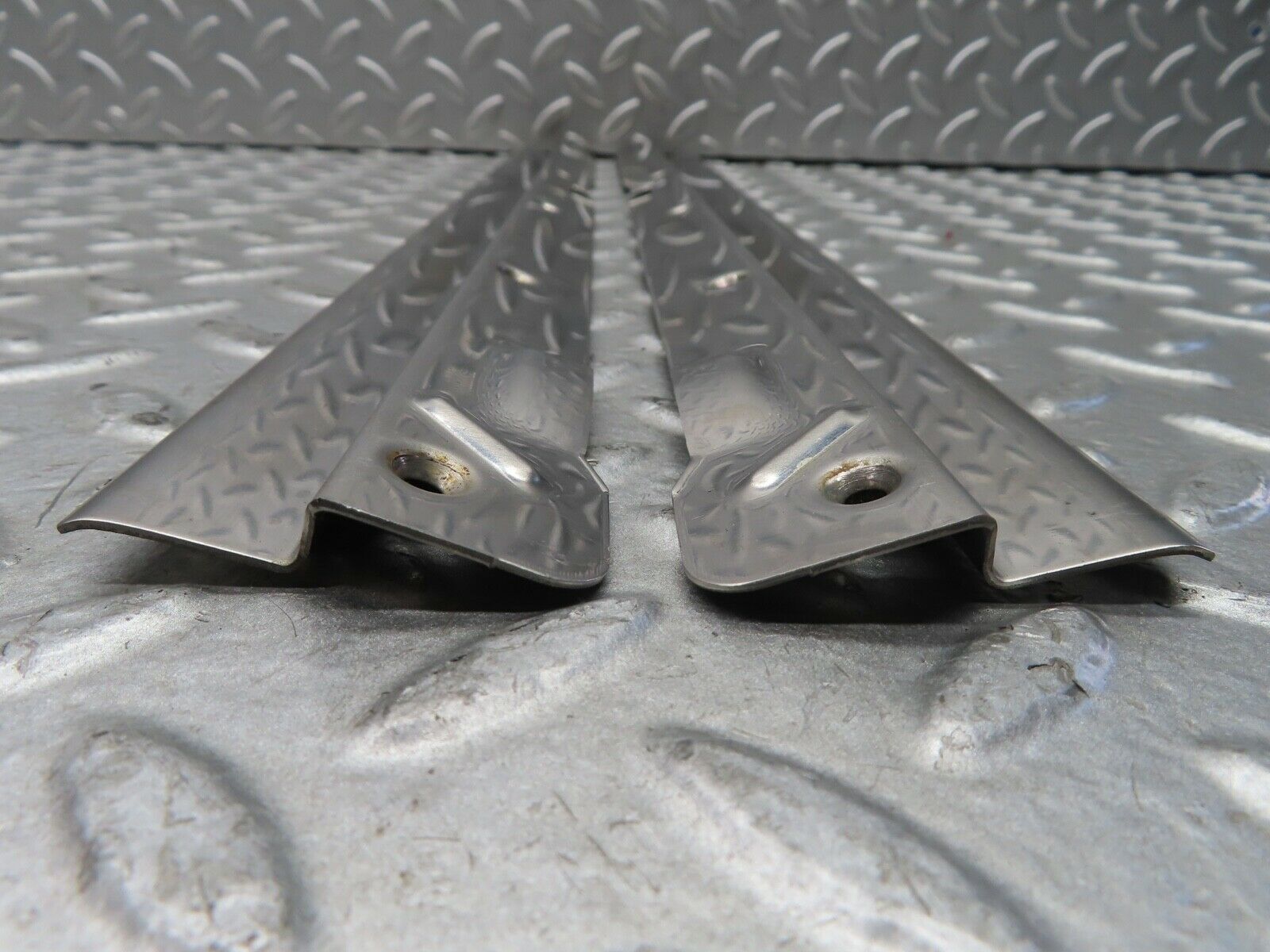 19745 Mercedes-Benz C140 CL420 Coupe Sunroof Chrome Trim Pair