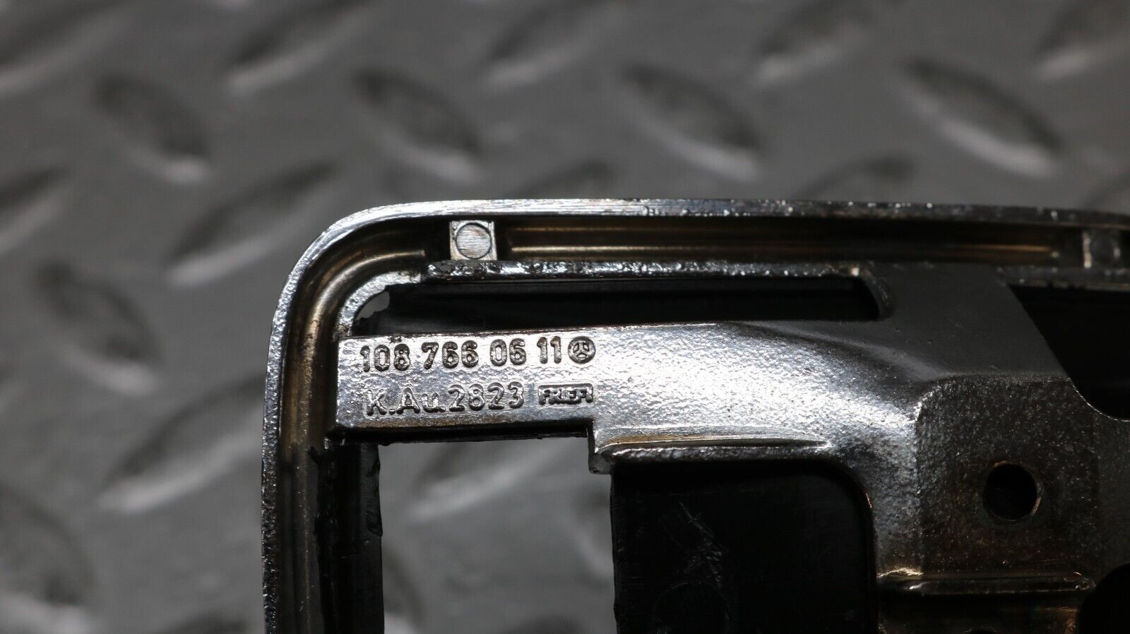 37258 Mercedes-Benz W109 300SEL Chrome Frame For Door Opener Right 1087660611