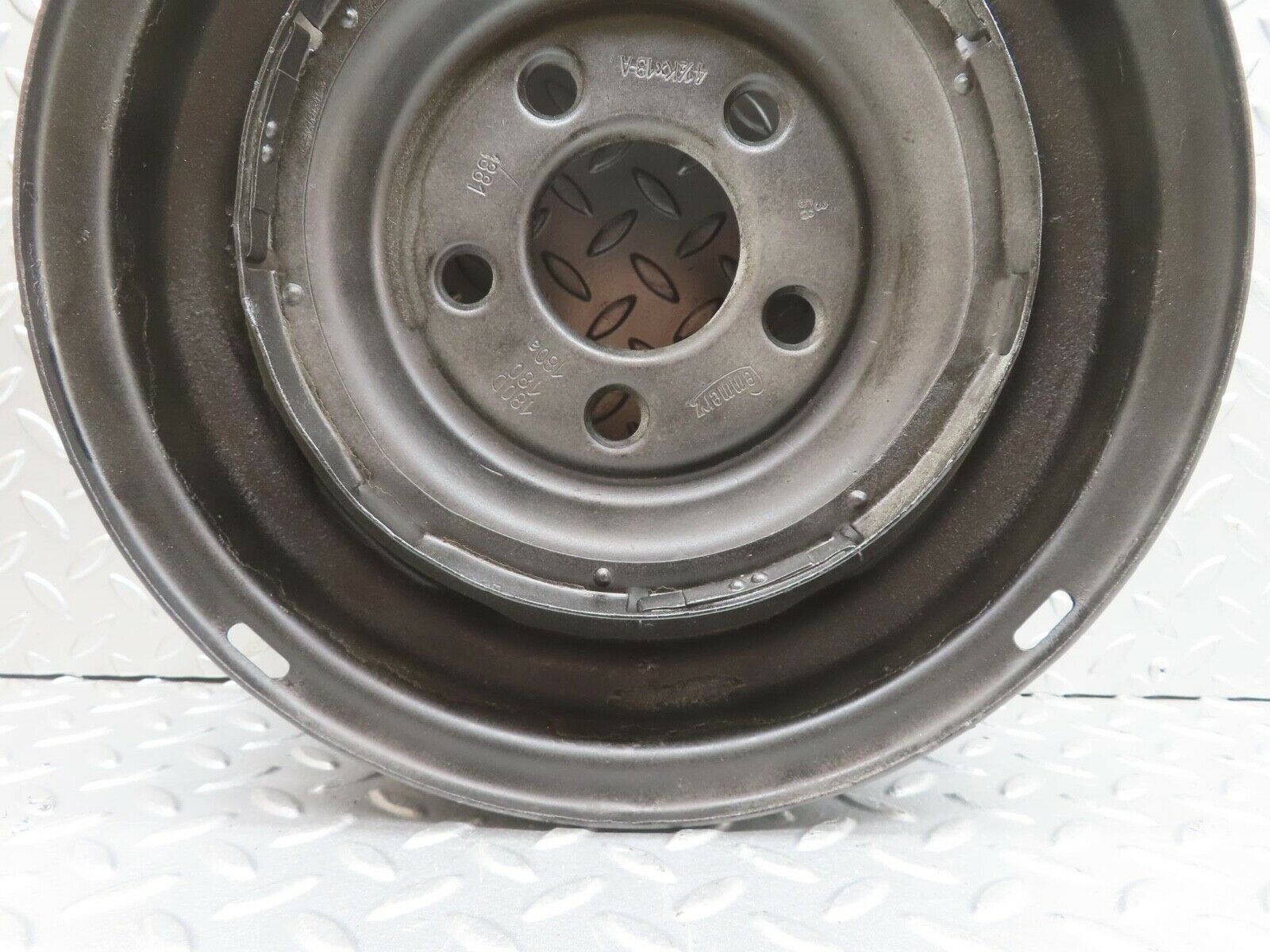 0129 Mercedes-Benz W120 PONTON Steel Wheel Rim 4.5kx13