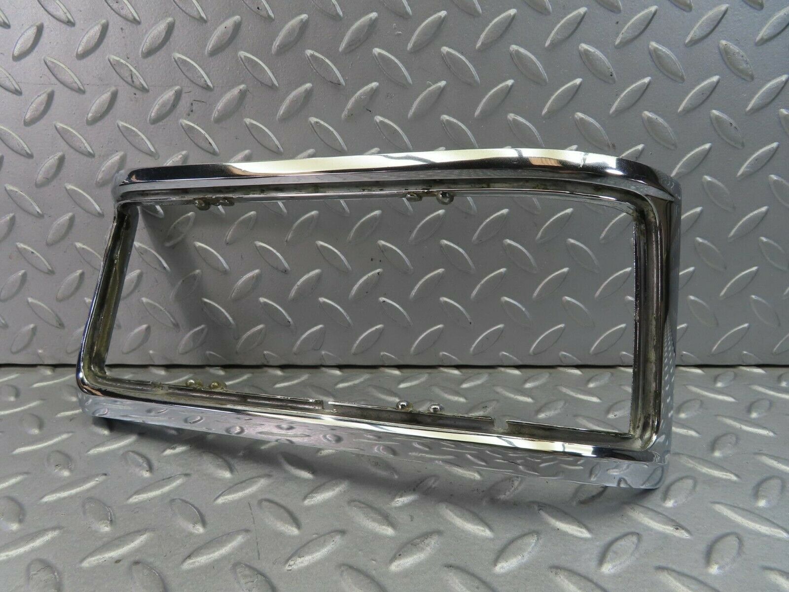 8482 Mercedes-Benz W115 Tail Light Chrome Frame Right Side