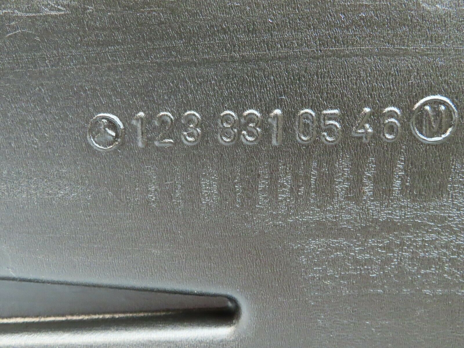 4331 Mercedes-Benz W123 230E Air Duct Heater Ventilation Left 1238310546