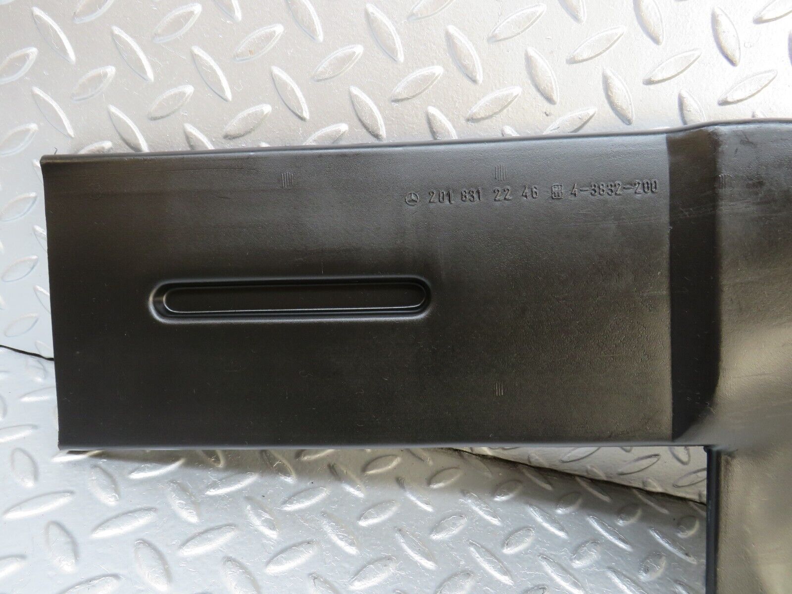 33579 Mercedes-Benz W201 190E 2.0L Air Duct Heater Ventilation Right 2018312246