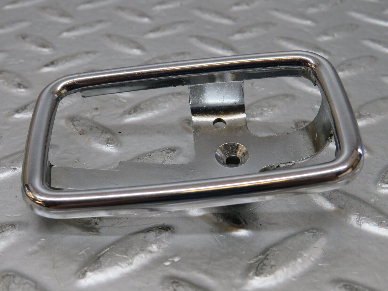 26796 Mercedes-Benz W123 240D Chrome Frame For Door Opener Right 1087660611