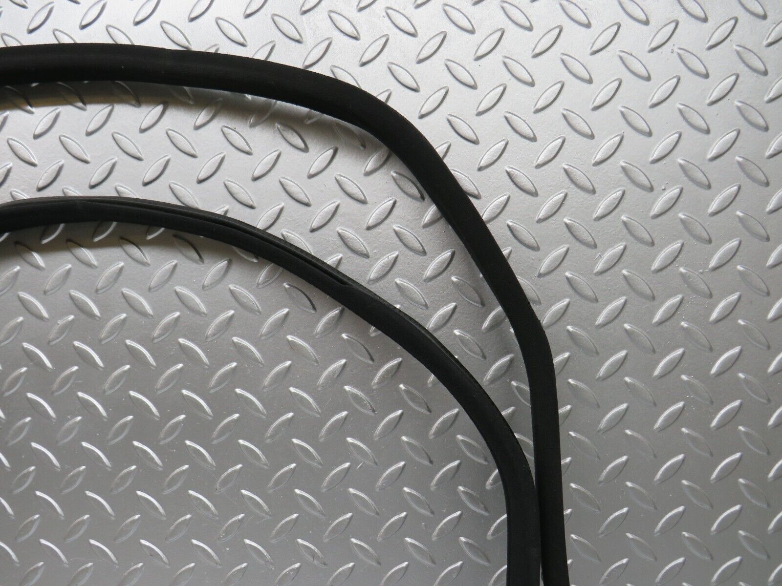 28467 Mercedes-Benz S123 240D Wagon Cloth Covered Door Seal Pair Left Side