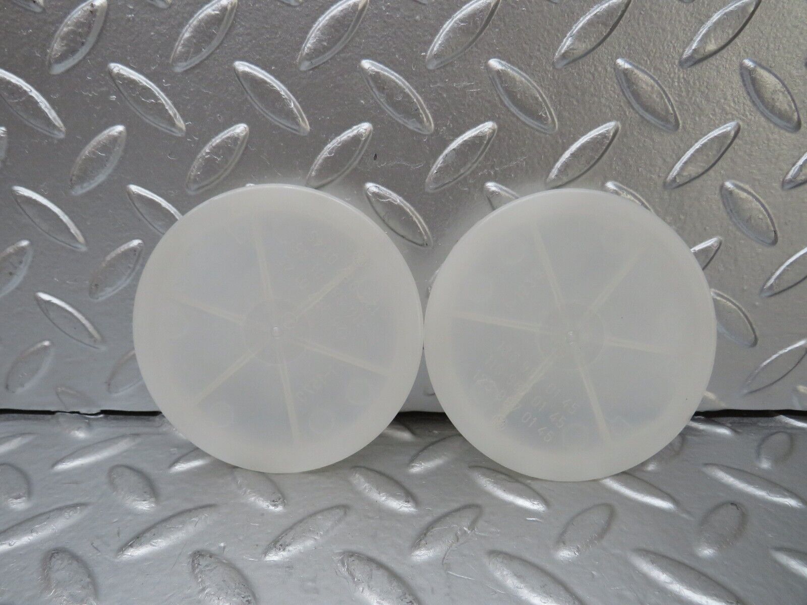 25593 Mercedes-Benz W123 200 Trunk Boot Access Cover Panel Pair 1269870145