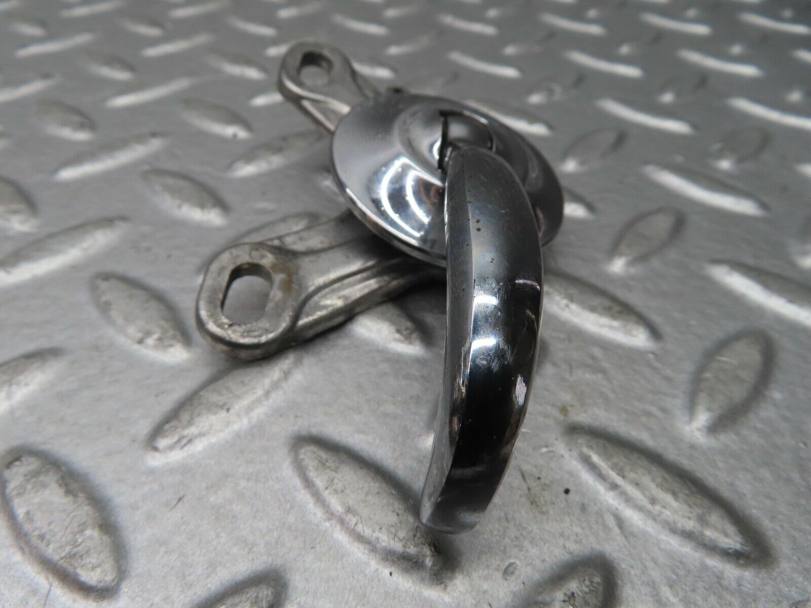 19012 Mercedes-Benz W120 W121 Ponton Front Left Interior Chrome Door Handle