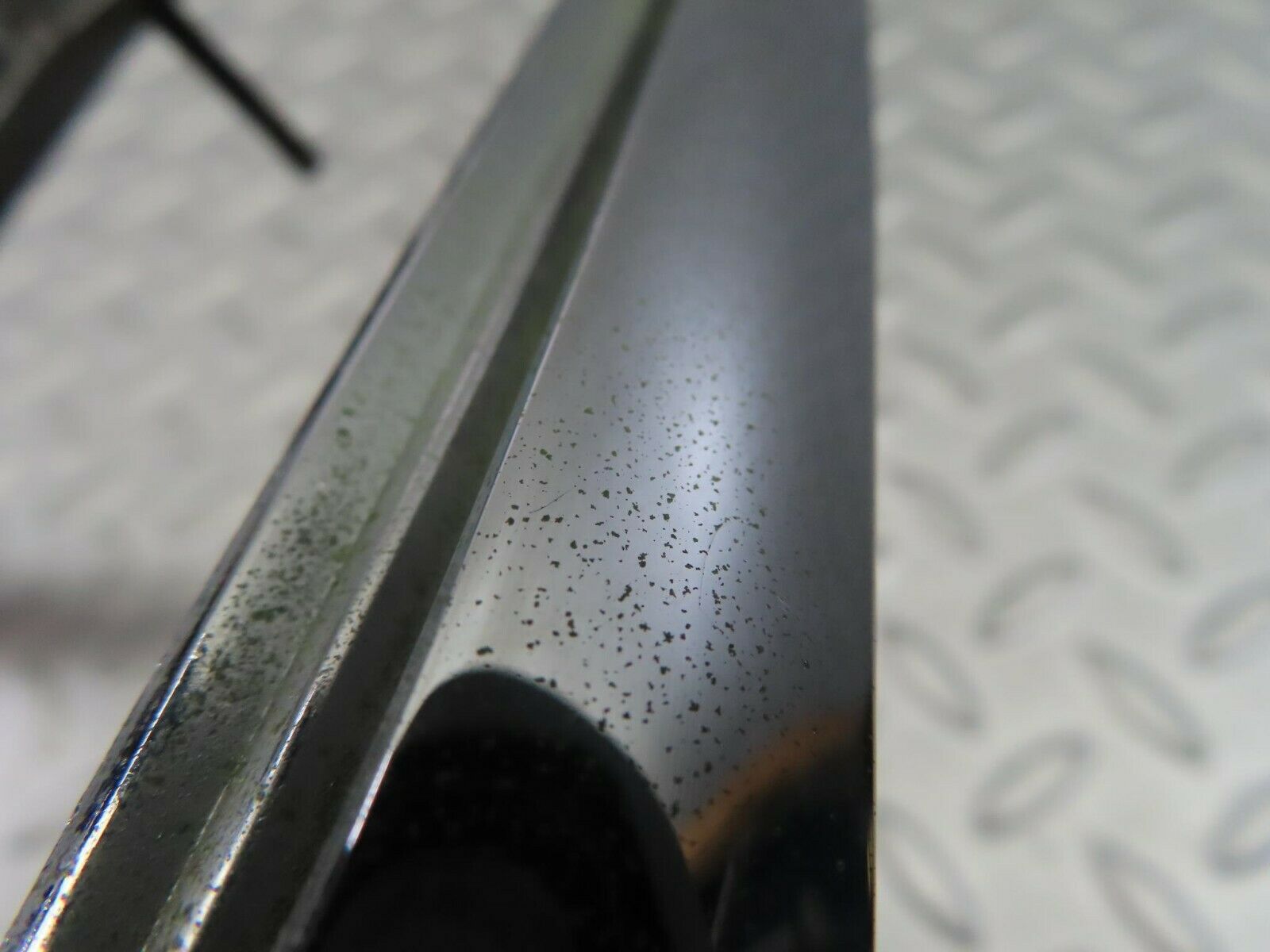 8484 Mercedes-Benz W115 Tail Light Chrome Frame Left 1158260159