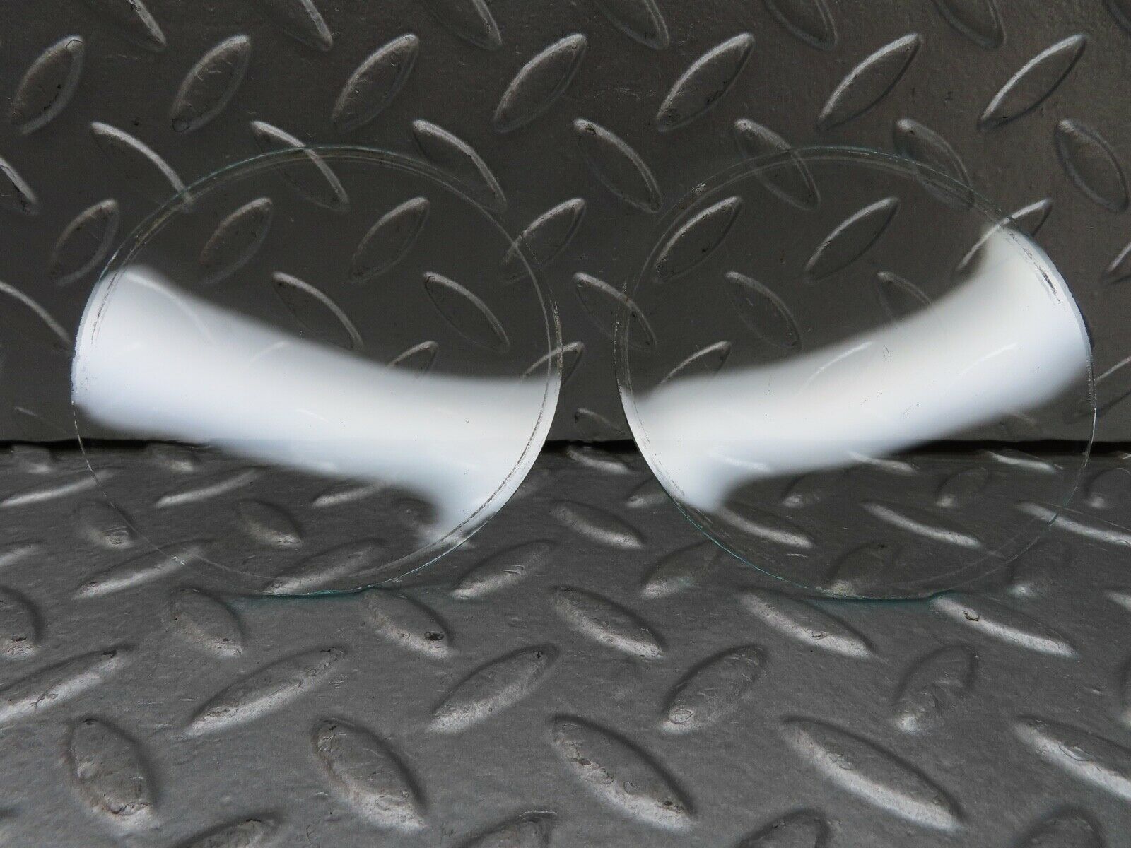 13174 Mercedes-Benz W115 Instrument Cluster Glass With Rings