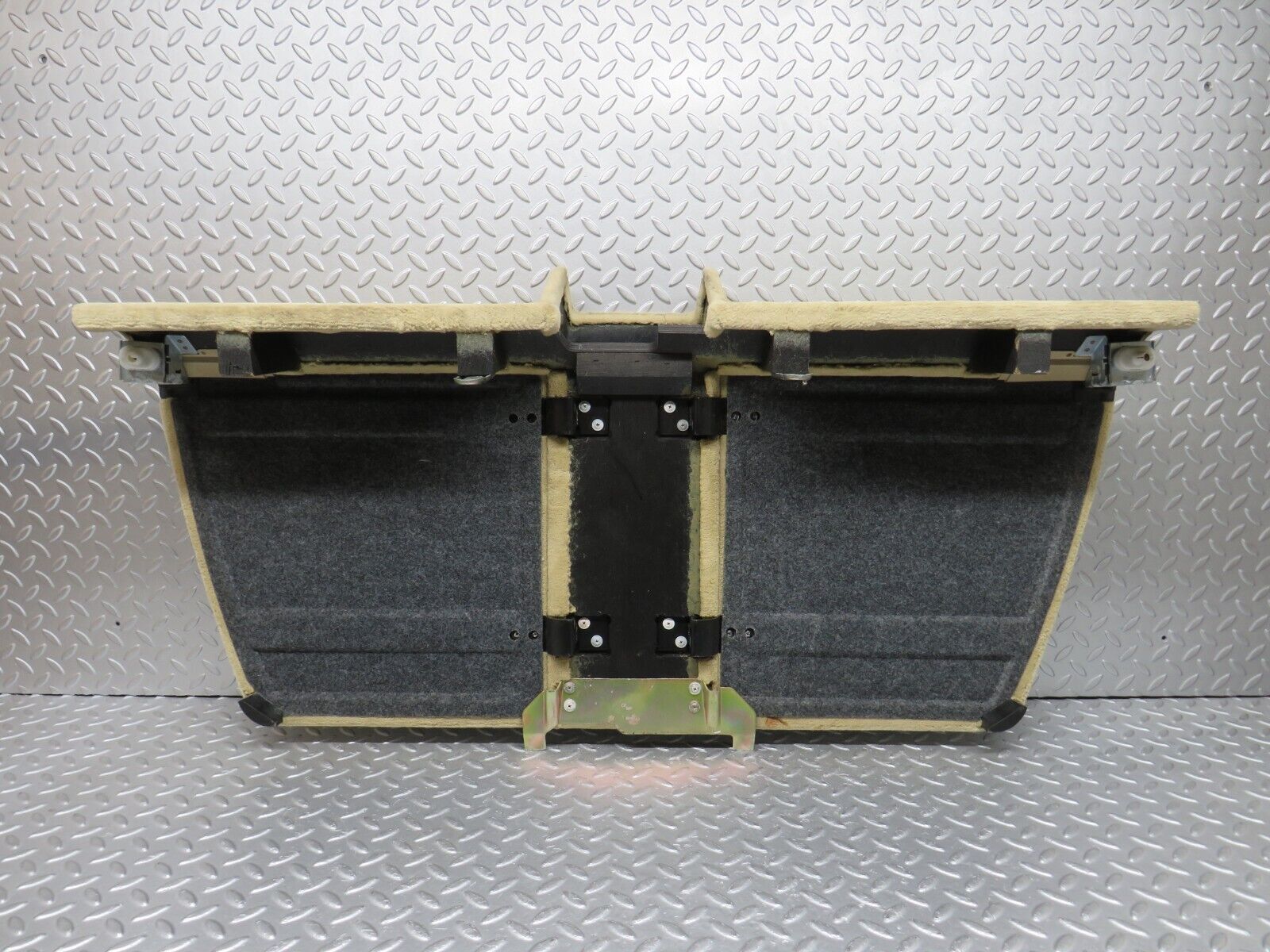 38278 Mercedes-Benz R129 280SL Coupe Rear Storage Carpet Panel Beige 1296840179 1296840279