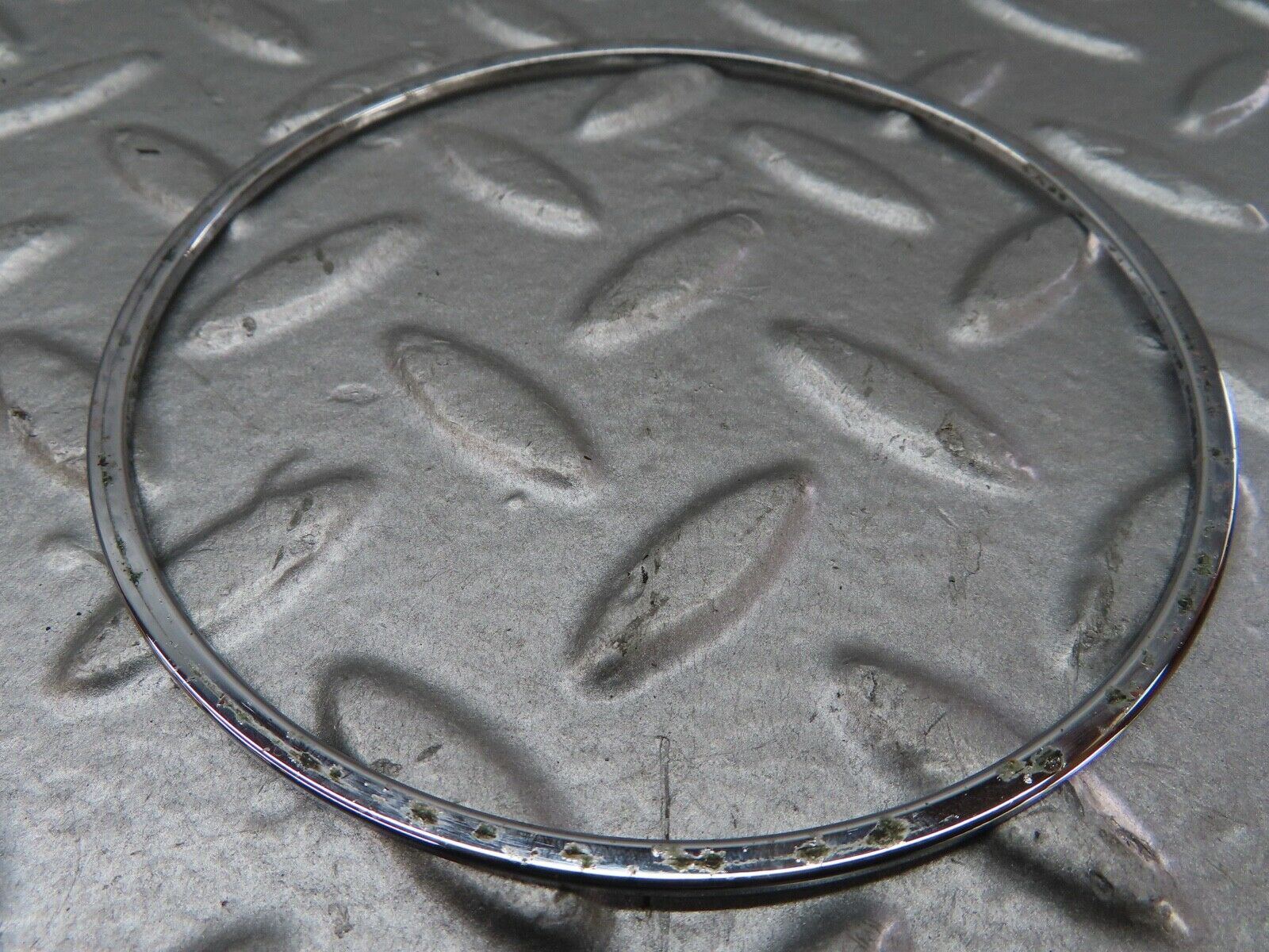 18357 Mercedes-Benz W115 Instrument Cluster Glass With Rings