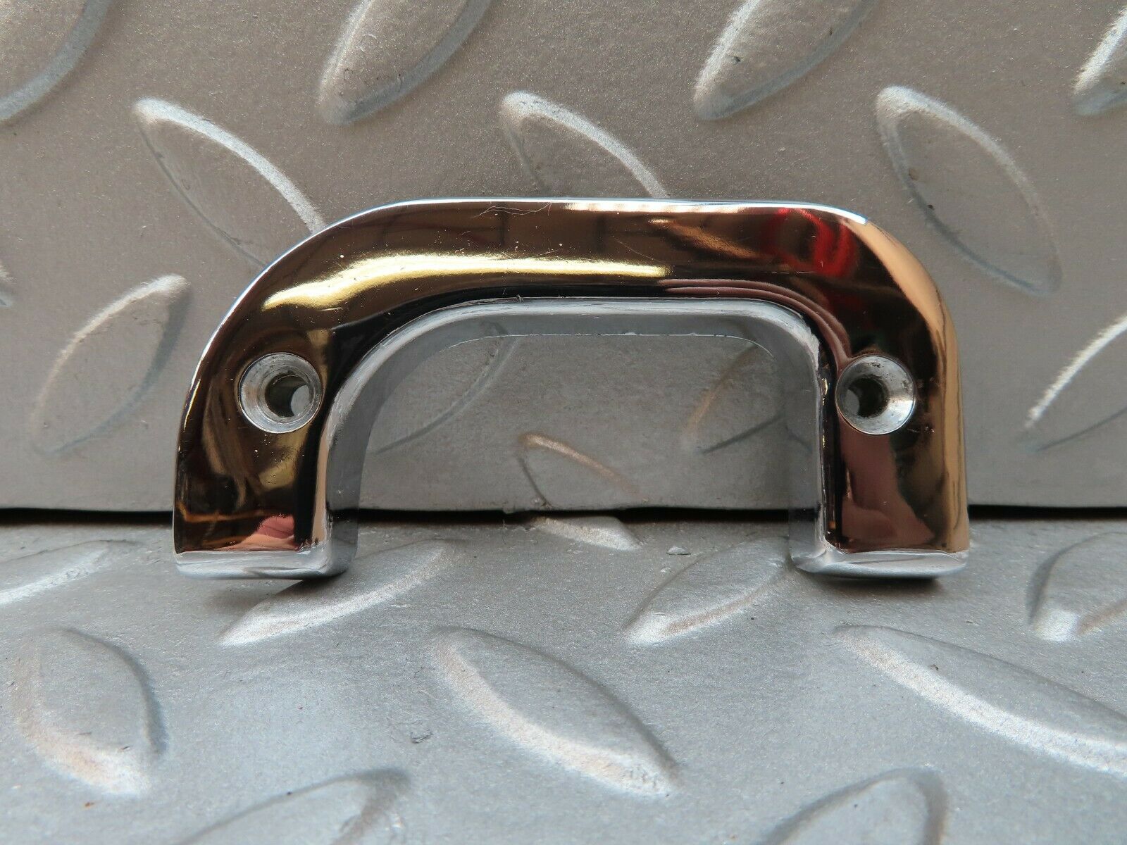 3824 Mercedes-Benz S123 200T Wagon Left Chrome Door Latch Trim 1237230124