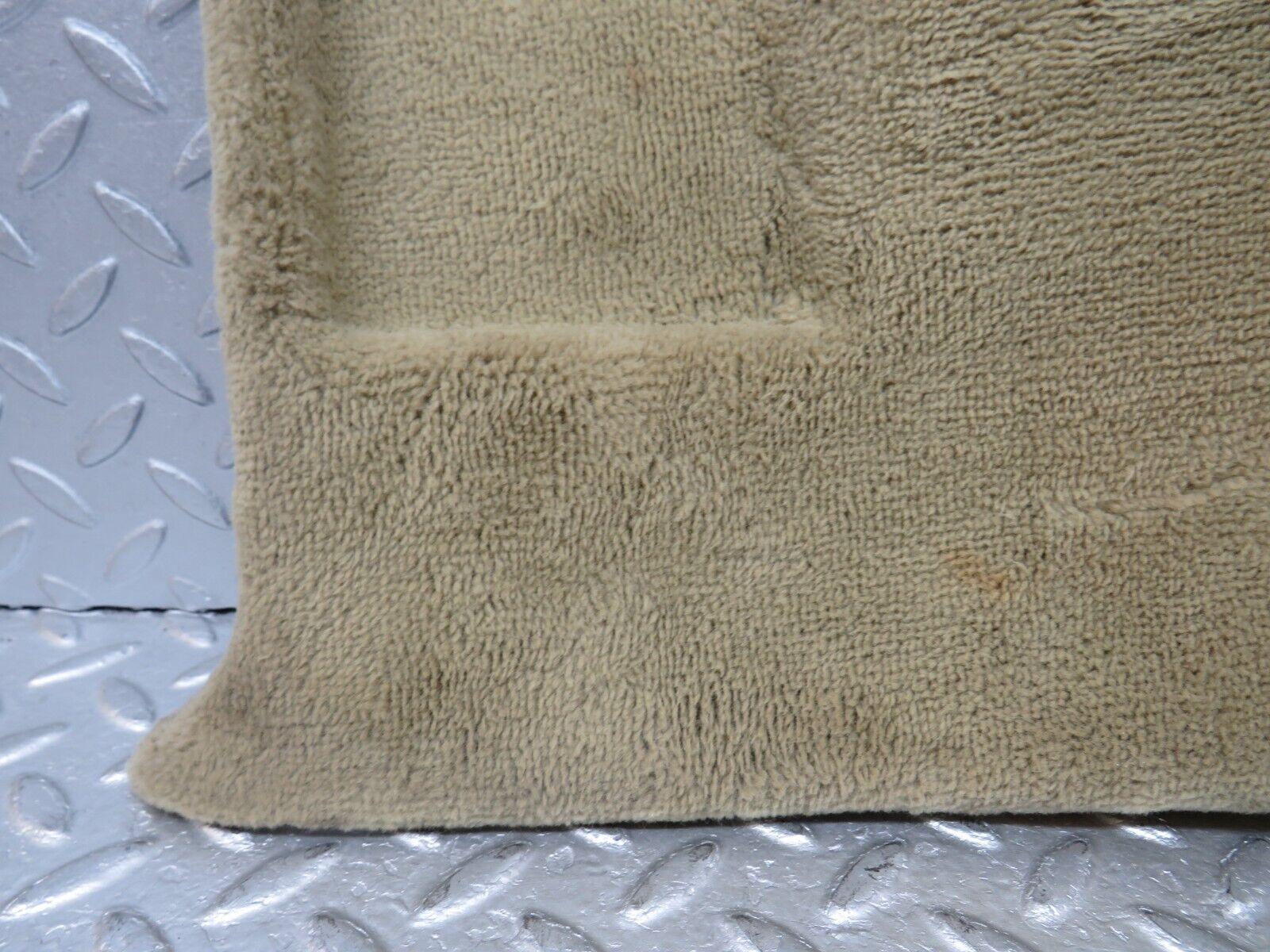 37076 Mercedes-Benz C126 420SEC Coupe Kick Panel Left Side Beige 1266880306