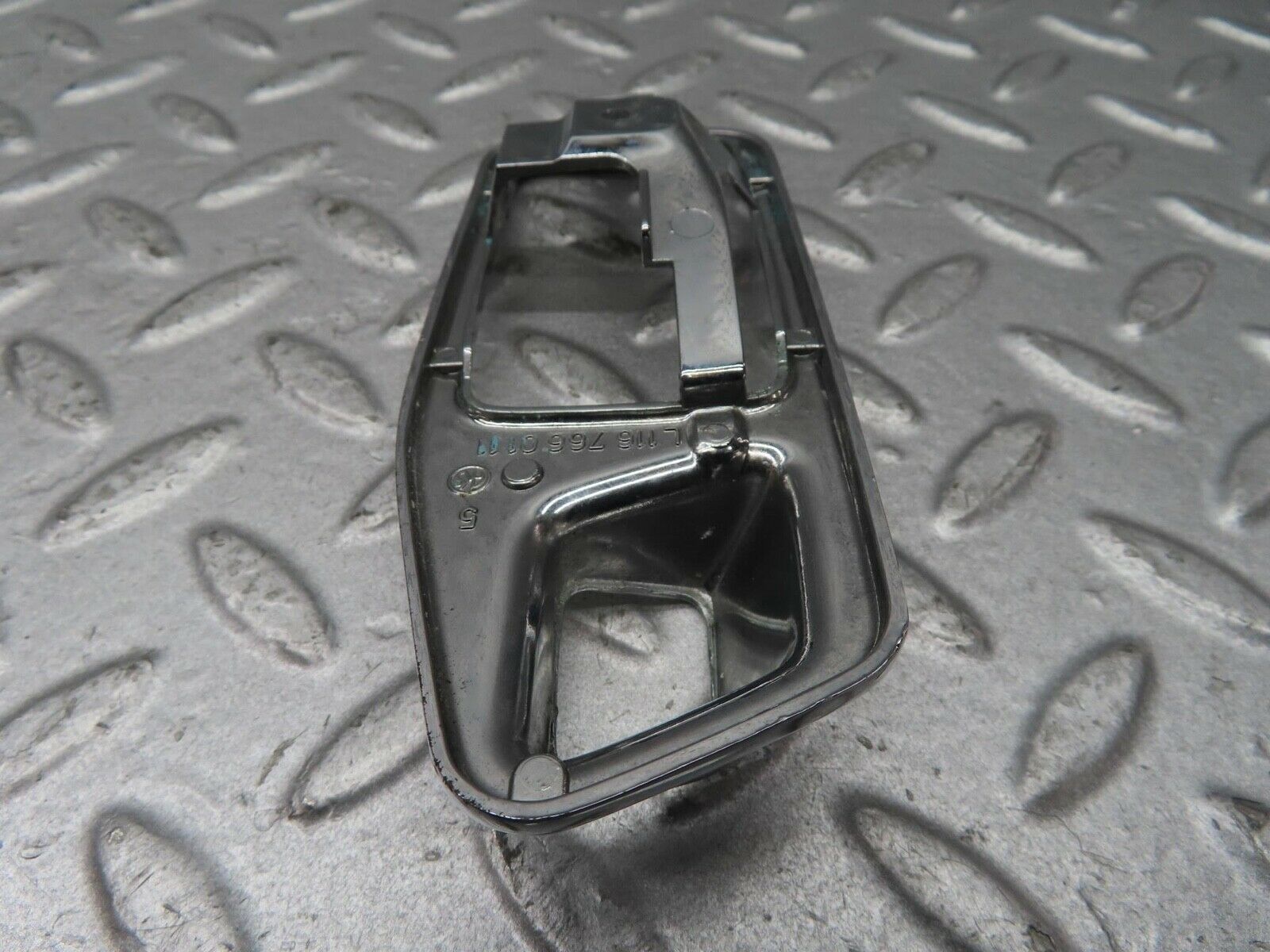 13611 Mercedes-Benz W123 200 Chrome Frame For Door Opener Left 1167660111