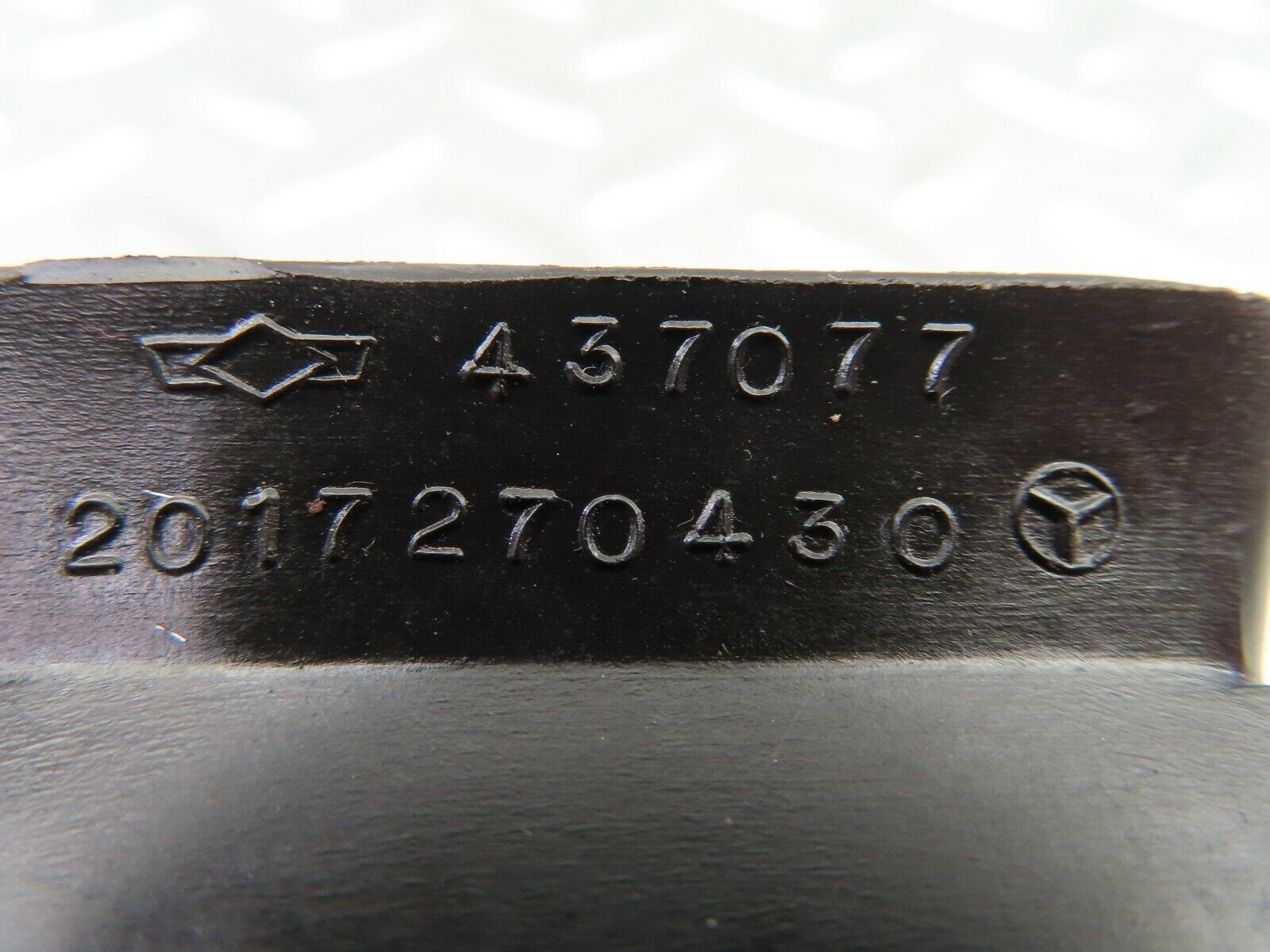 6546 Mercedes-Benz S124 E220 Wagon Door Check Strap Rubber Seal 2017270430