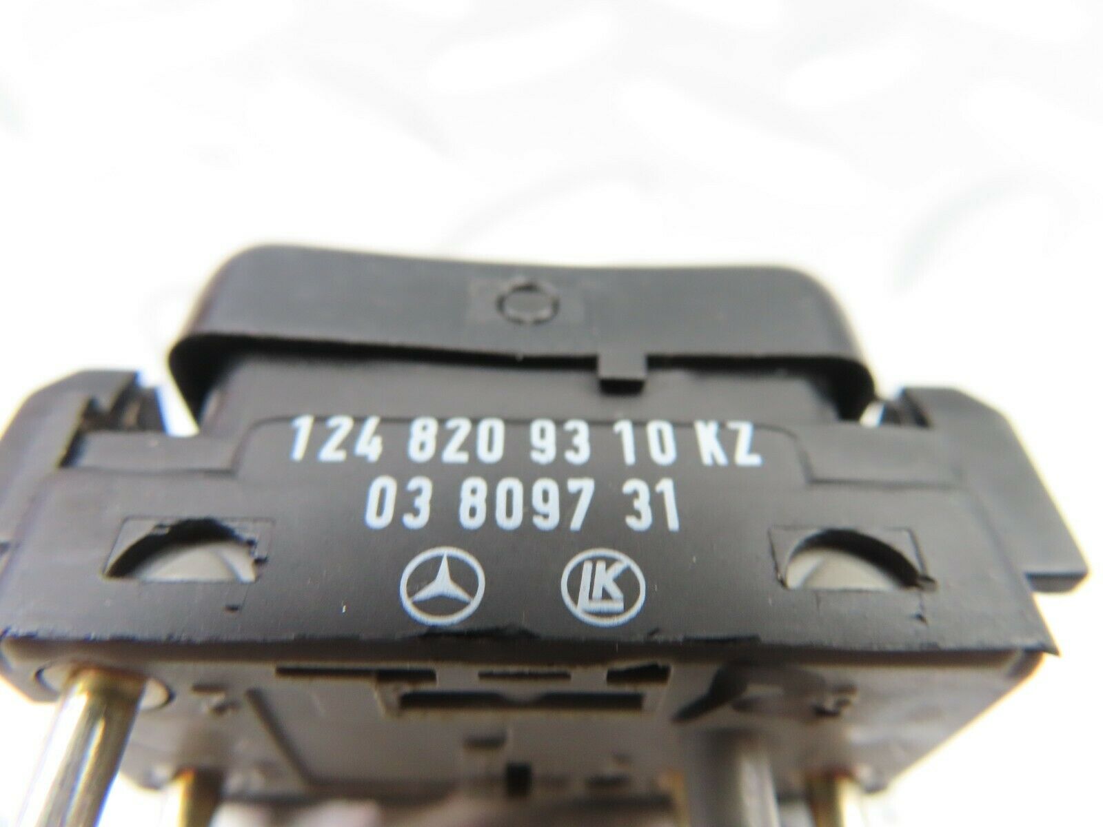 6465 Mercedes-Benz S124 E220 Wagon Electric Window Switch Left 1248209310