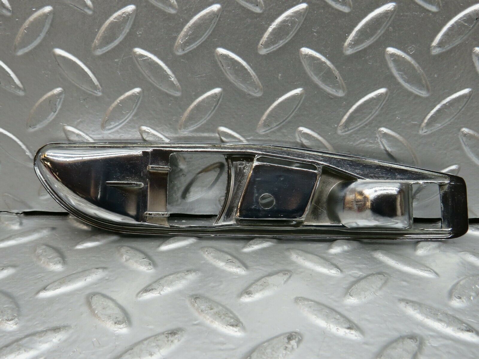 22747 Mercedes-Benz C107 450SL Interior Door Handle Chrome Surround Right Side