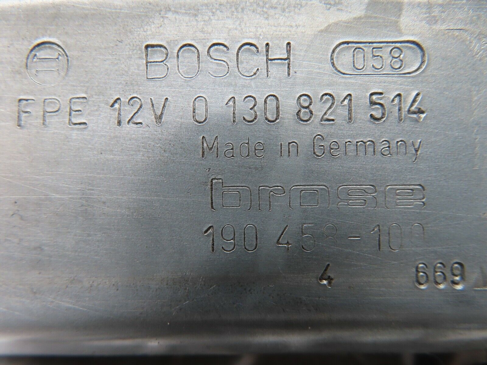 19519 Mercedes-Benz C140 CL420 Coupe Rear R Window Regulator Motor 0130821514