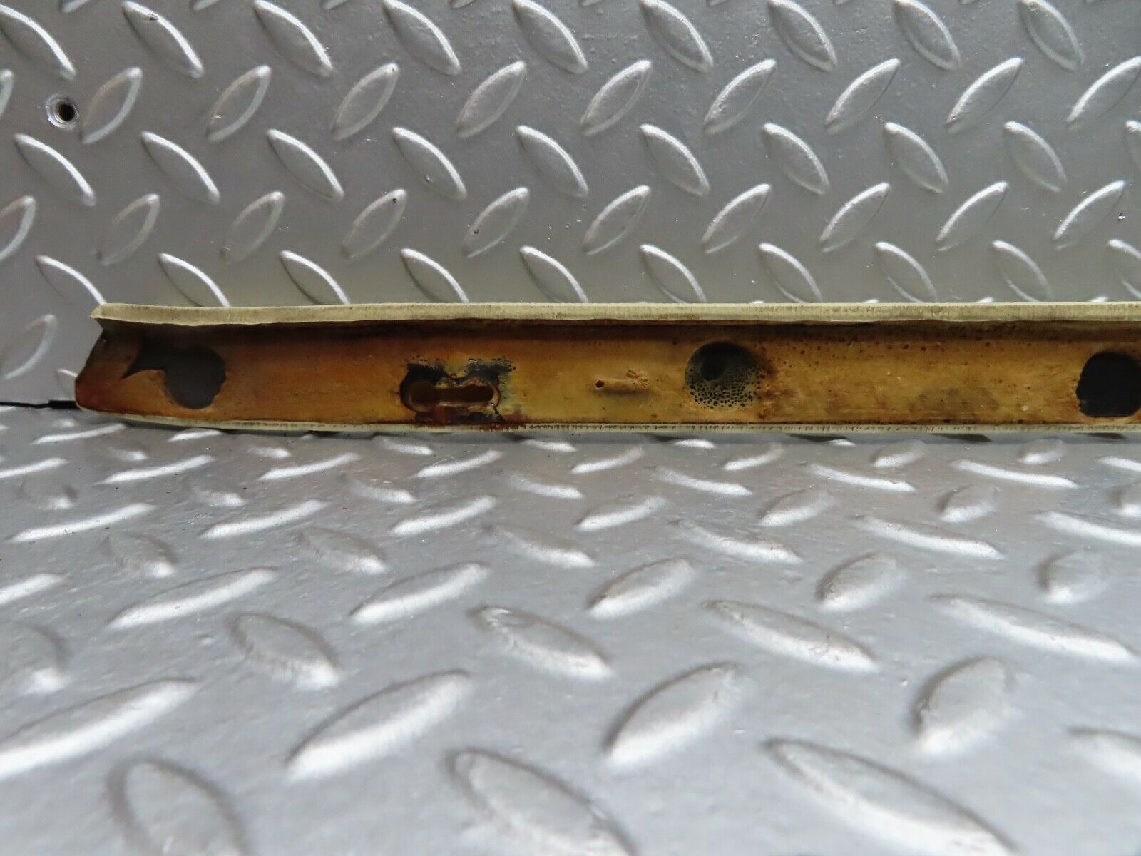 20233 Mercedes-Benz W114 280CE Coupe Headlining Roof Panel Right Side Cream