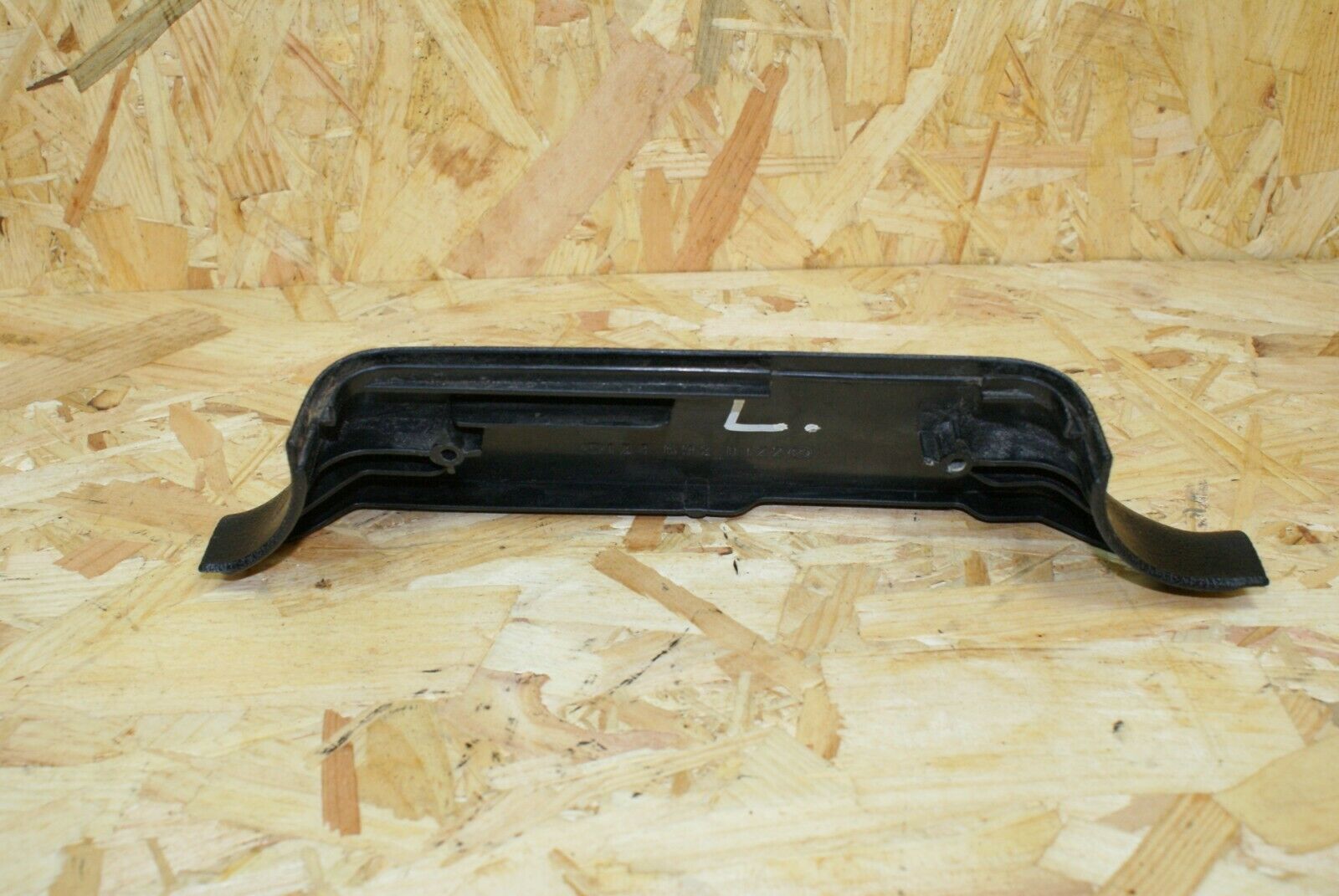 2232 Mercedes-Benz W123 280E B Pillar Left Lower Trim Panel Black 1236920122